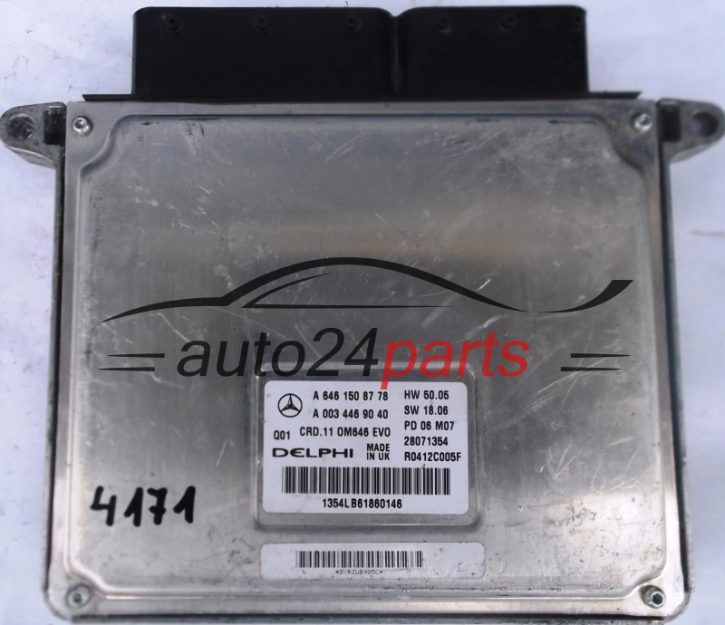 calculateur moteur pour mercedes 