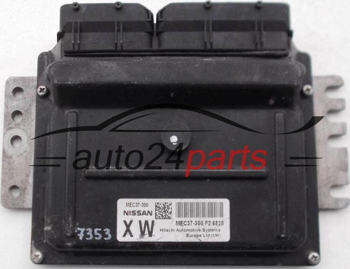 MOTORSTEUERGERÄT ECU STEUERGERÄT NISSAN MICRA 1.2 MEC37-300 XW