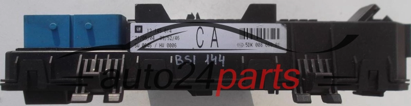 FUSE RELAY BOX ELECTRICAL COMFORT CONTROL MODULE BODY OPEL ASTRA H ZAFIRA B GM 13 145 014 CA
