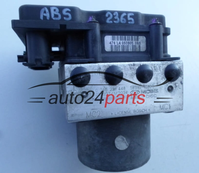 ABS HYUNDAI GETZ BOSCH 0265231448 / 58910-1C800 / 589101C800 / 0265800388 