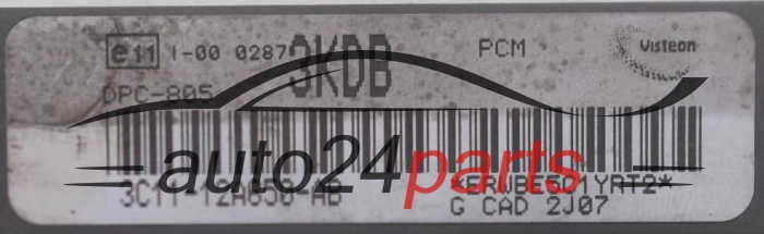 CENTRALINA DO MOTORE FORD TRANSIT 2.4 TDCI VISTEON 3C11-12A650-AB 3KDB