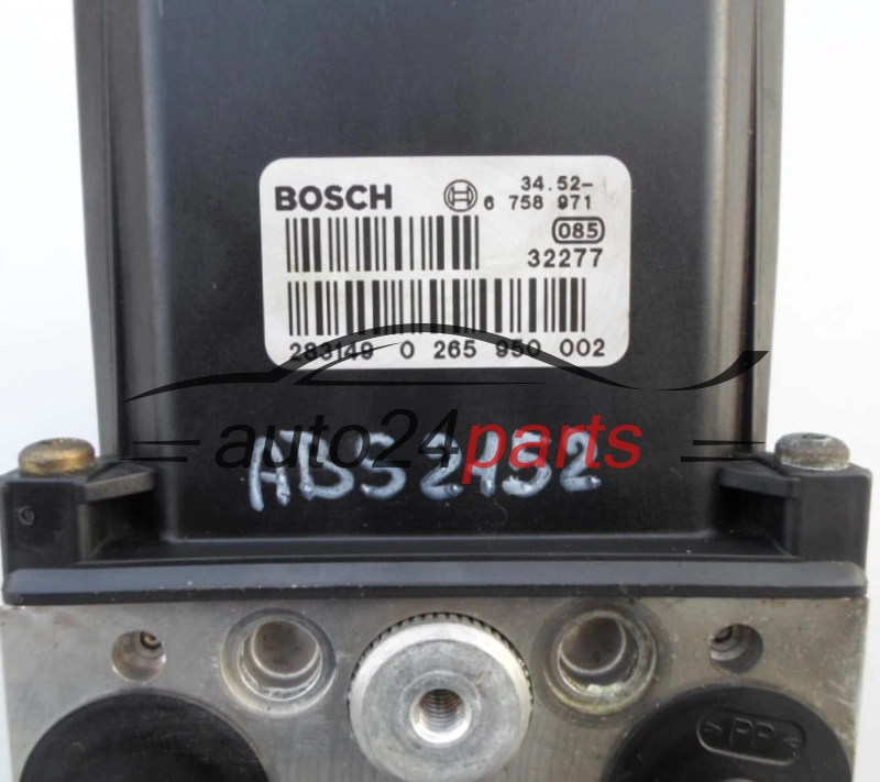 ABS PUMP BMW E39 BOSCH  0 265 950 002
