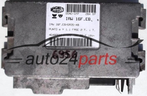 ECU CENTRALITA DE MOTOR FIAT PUNTO 1.1 MAGNETI MARELLI IAW 16F.EB, IAW16FEB, 46480662, 61602.102.00, 6160210200