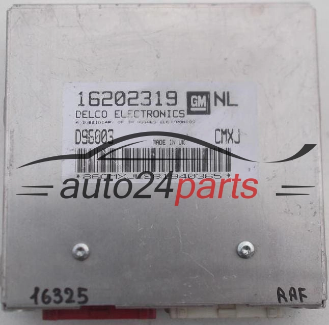 CENTRALINA MOTORE OPEL VECTRA B 1.6, DELCO 16202319 NL