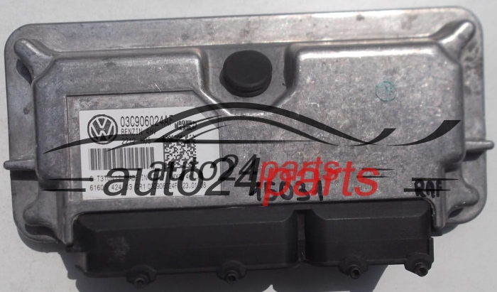 Μονάδα Ελέγχου Κινητήρα VOLKSWAGEN POLO 1.4 MAGNETI MARELLI MY2 4HV.AF, MY24HVAF, 03C 906 024 AF, 03C906024AF, 03C 906 024 F, 03C906024F, 61601.424.03, 6160142403 