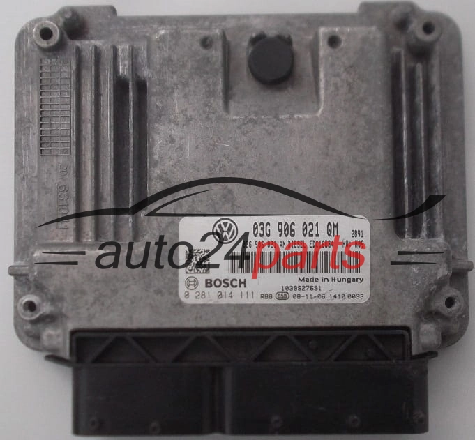 Μονάδα Ελέγχου Κινητήρα SKODA SUPERB 1.9 TDI BOSCH 0 281 014 111,  03G 906 021 QM