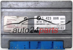 STEROWNIK SKRZYNI AUTOMATYCZNEJ BMW E46 E39 3.0, SIEMENS 5WK33502AB, 96 023 454, 96023454, 1 423 886, 1423889 - 9383