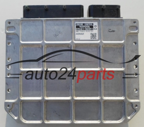 ECU ENGINE CONTROLLER  TOYOTA AURIS Denso MB175800-9590,  89661-02D91
