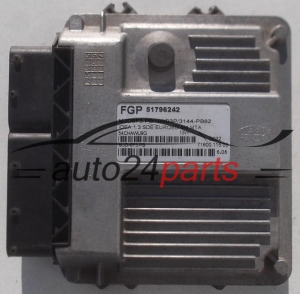 ECU CENTRALITA DE MOTOR  FIAT GRANDE PUNTO IDEA 1.3 SDE MAGNETI MARELLI MJD 6F3.PB, MJD6F3PB, FGP 51796242, 71600.115.03, 7160011503 