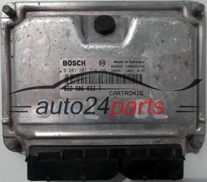 MOTORSTEUERGERÄT ECU STEUERGERÄT PORSCHE CAYENNE 3.2 022906032T, 022 906 032 T, BOSCH 0261207714, 0 261 207 714 CARTRONIC 1039S02329