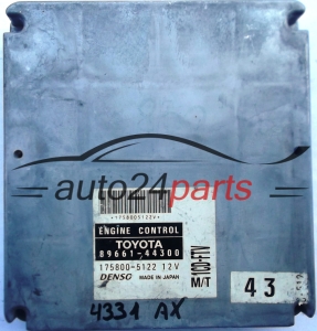 MOTORSTEUERGERÄT ECU STEUERGERAT TOYOTA AVENSIS 2.0 D4-D 1CD-FTV 8966144300, 89661-44300, 1758005122, 175800-5122