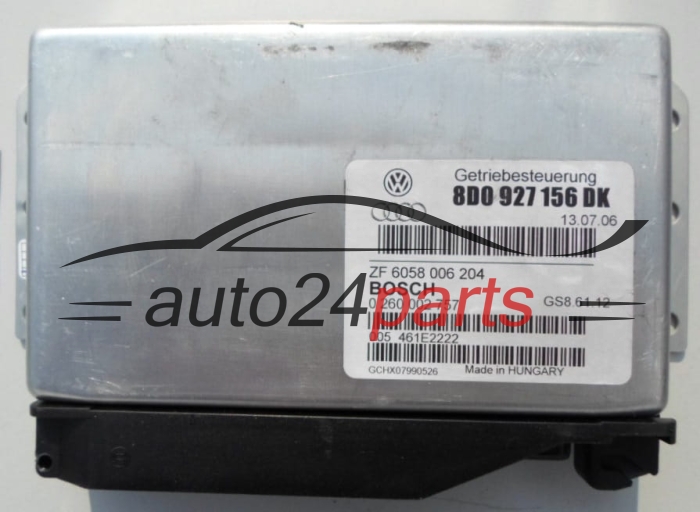 Ecu Caja de cambios automática AUDI VW VOLKSWAGEN 2.8 BOSCH 0 260 002 757,  8D0 927 156 DK