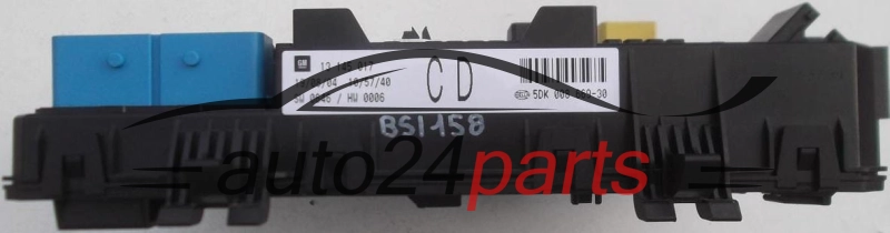FUSE RELAY BOX ELECTRICAL COMFORT CONTROL MODULE BODY OPEL ASTRA H 1.7 CDTI GM 13 145 017 CD