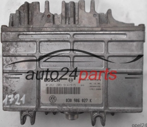 CALCULATEUR MOTEUR VW VOLKSWAGEN POLO BOSCH 0 261 203 914/915, 0261203914, 0261203915, 030 906 027 K, 030906027K