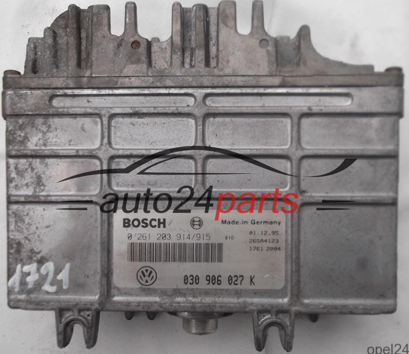 CALCULATEUR MOTEUR VW VOLKSWAGEN POLO BOSCH 0 261 203 914/915