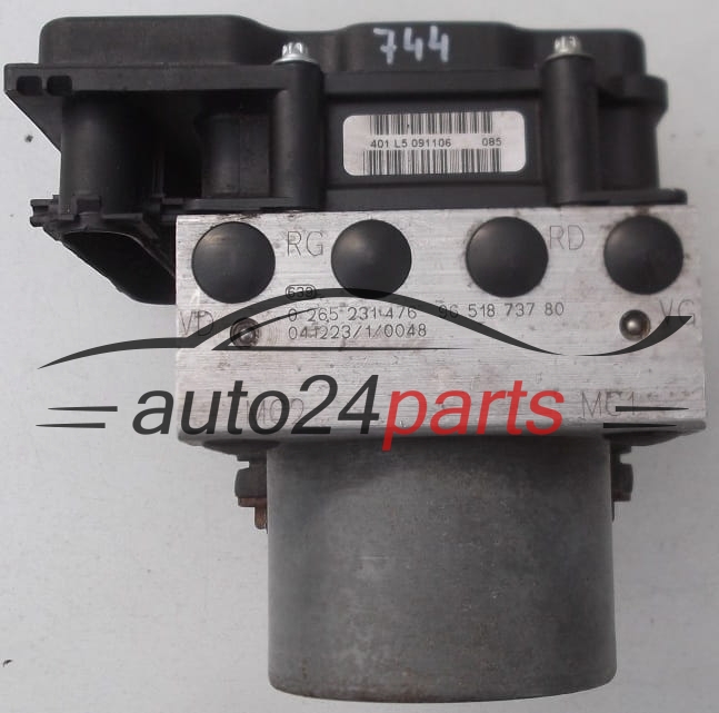  ABS PEUGEOT 307 BOSCH 0265231476