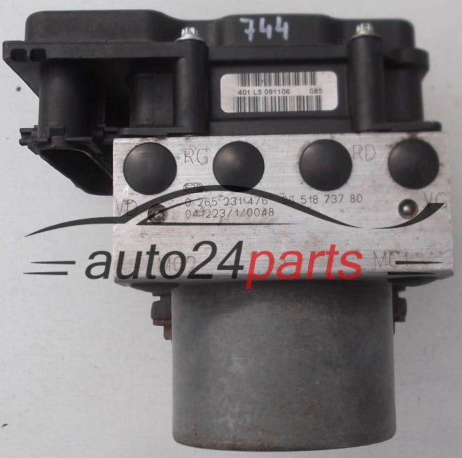  ABS PEUGEOT 307 BOSCH 0265231476