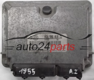 KOMPUTER STEROWNIK SILNIKA VW VOLKSWAGEN GOLF 1.8 20V 06A 906 018 CL, 06A906018CL, BOSCH 0 261 206 076, 0261206076, 26SA5335 - 1955, 1994, 2976, 9060, 9520, 12470