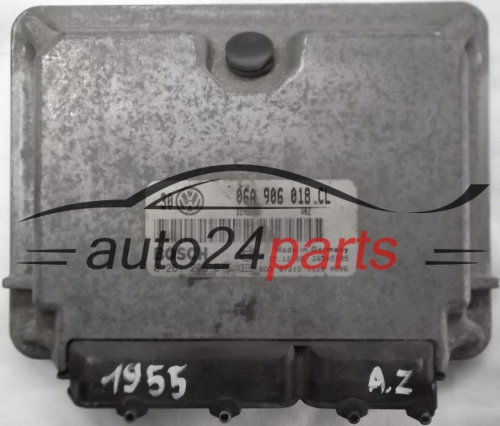 KOMPUTER STEROWNIK SILNIKA VW VOLKSWAGEN GOLF 1.8 20V 06A 906 018 CL, 06A906018CL, BOSCH 0 261 206 076, 0261206076, 26SA5335