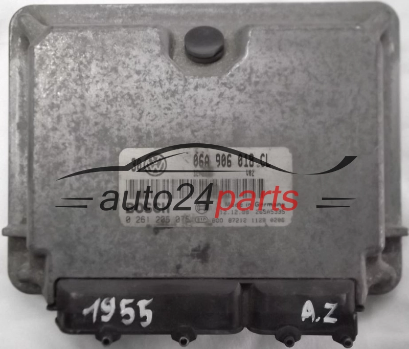 KOMPUTER STEROWNIK SILNIKA VW VOLKSWAGEN GOLF 1.8 20V 06A 906 018 CL, 06A906018CL, BOSCH 0 261 206 076, 0261206076, 26SA5335