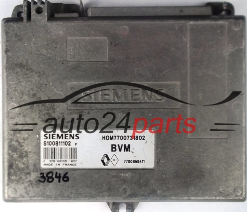 KOMPUTER STEROWNIK SILNIKA RENAULT 19 1.7 S100811102F