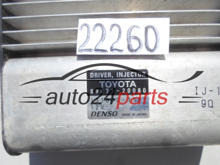 MOTORSTEUERGERÄT ECU STEUERGERAT TOYOTA AVENSIS RAV-4 2.2 D4D DENSO 131000-1567, 1310001567, 89871-20080, 8987120080
