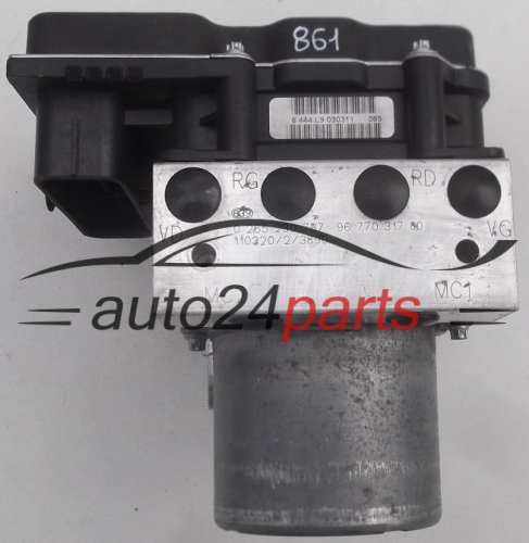 BOMBA HIDRAULICA Y CENTRALITA ABS PEUGEOT 508 BOSCH 0 265 230 737, 0265230737, 96 770 317 80, 9677031780, 0 265 951 245, 0265951245