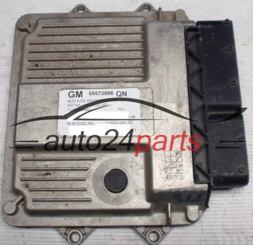 MOTORSTEUERGERÄT ECU STEUERGERAT OPEL ASTRA H 1.3 CDTI MAGNETI MARELLI MJD 6J02 AA