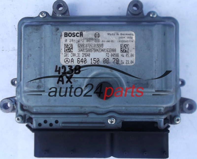calculateur moteur pour mercedes w169 a200 2.0 cdi 
