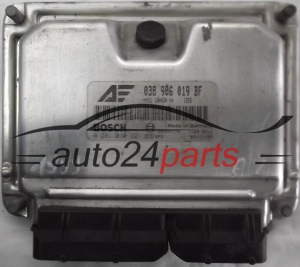 ΜΟΝΑΔΑ ΕΛΕΓΧΟΥ ΚΙΝΗΤΗΡΑ VW VOLKSWAGEN SHARAN FORD GALAXY 1.9 TDI AUY 038906019BF, 038 906 019 BF, BOSCH 0 281 010 221, 0281010221, YM2112A650KA, 28SA4779