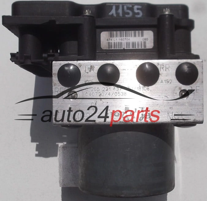 BOSCH 0 265 231 437, 0265231437, 0 265 800 369, 0265800369