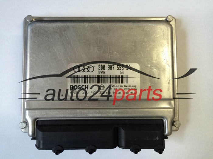 ECU CENTRALITA DE MOTOR AUDI A4 S4 1.8T AJL 8D0 907 558 DA, 8D0907558DA, BOSCH 0261206429, 0 261 206 429