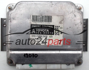 KOMPUTER STEROWNIK SILNIKA TOYOTA YARIS 1.3, DENSO 89661-0D070, 896610D070, MB275000-3424, MB2750003424, 2SZ-FE, 2SZFE - 