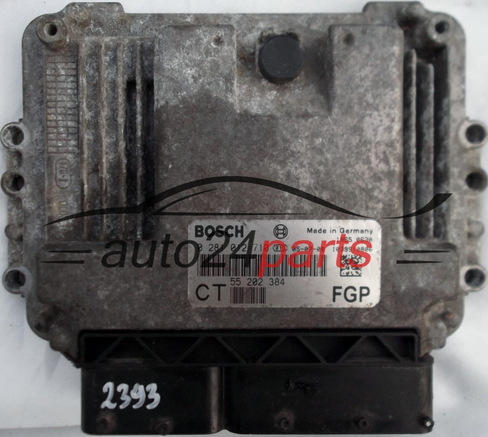 Μονάδα Ελέγχου Κινητήρα OPEL ASTRA ZAFIRA 1.9 CDTI BOSCH 0 281 012 710, 0281012710, GM 55 202 384 CT, 55202384 CT, 1039S10806 