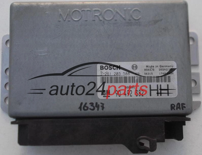 Μονάδα Ελέγχου Κινητήρα OPEL OMEGA 2.5 X25XE BOSCH 0 261 203 588