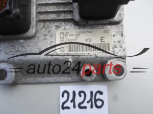 MOTORSTEUERGERÄT ECU STEUERGERAT FIAT GRANDE PUNTO 1.4 BOSCH 0 261 208 969, 0261208969, 00517981540 