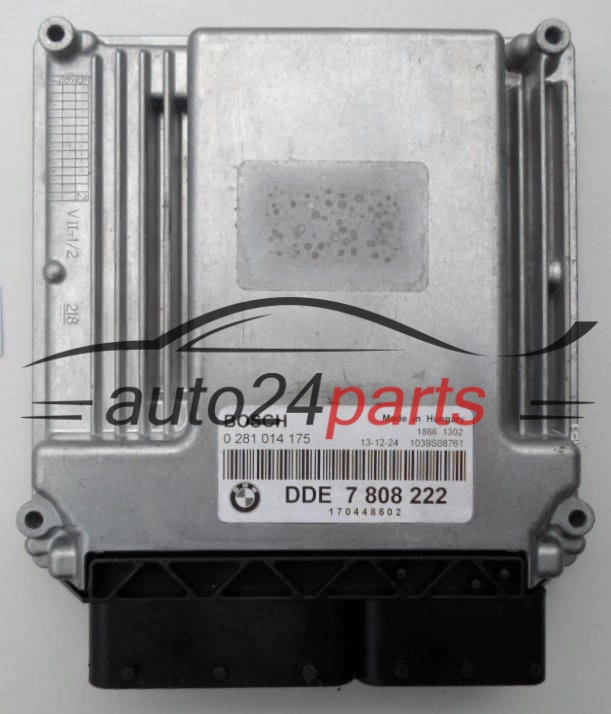 ECU CENTRALITA DE MOTOR  BMW X3 3.0 D BOSCH 0 281 014 175, DDE 7 808 222