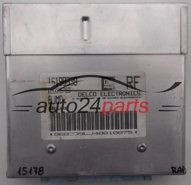KOMPUTER STEROWNIK SILNIKA OPEL VECTRA 1.6 16198339 RF, BJMD