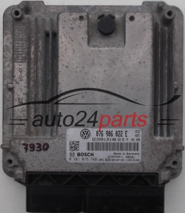 KOMPUTER STEROWNIK SILNIKA VOLKSWAGEN CRAFTER 2.5 TDI BOSCH 0 281 015 748, 0281015748, 076 906 022 E, 076906022E, A 000 153 85 79, A0001538579, EDC17CP20-2.39  - 