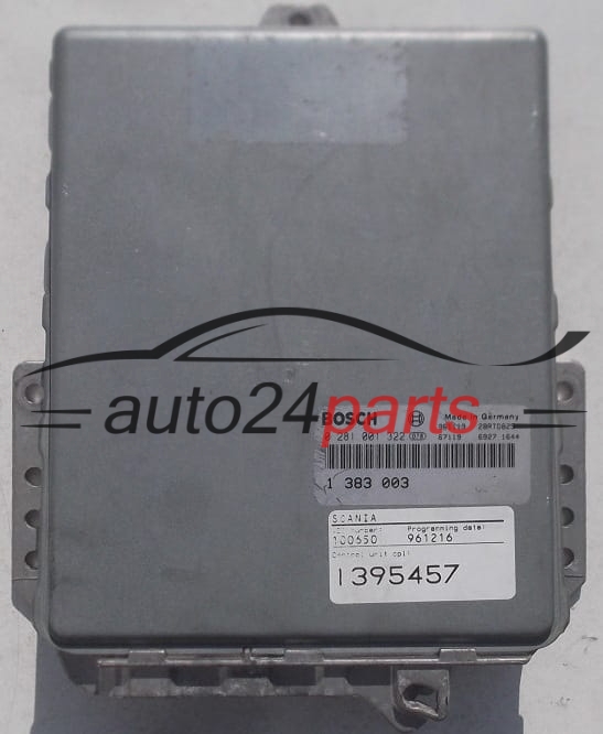 ECU ENGINE CONTROLLER SCANIA C94 D94 BOSCH 0 281 001 322
