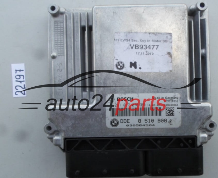 Μονάδα Ελέγχου Κινητήρα BMW BOSCH 0 281 017 070, 0281017070, DDE 8510908, DDE8510908