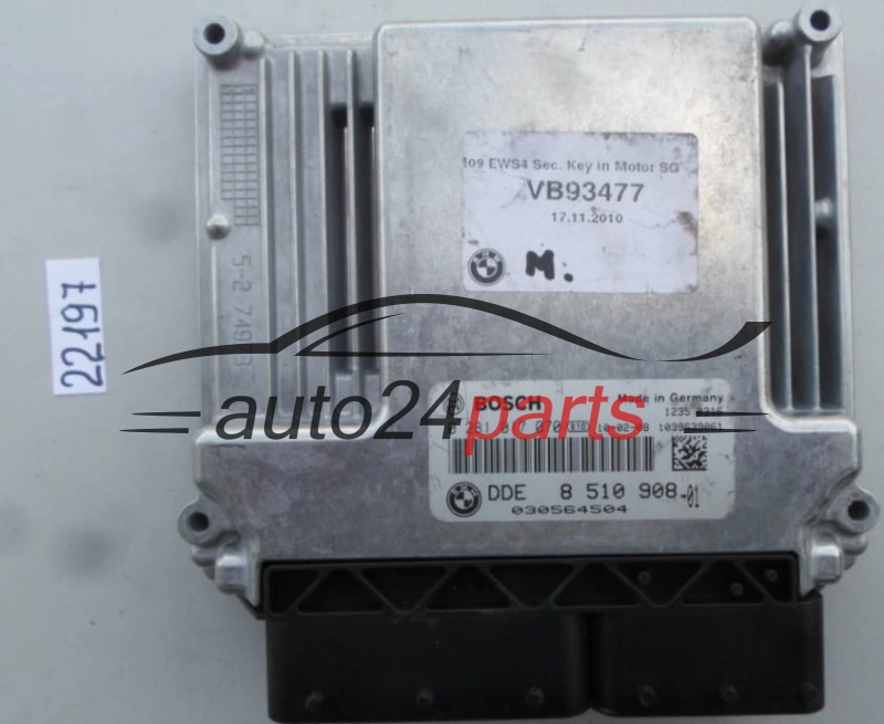Μονάδα Ελέγχου Κινητήρα BMW BOSCH 0 281 017 070, 0281017070, DDE 8510908, DDE8510908