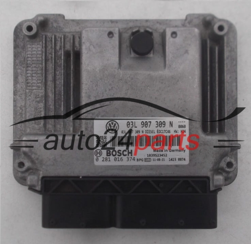 VOLKSWAGEN PASSAT CC 2.0 TDI, BOSCH 0 281 016 374, BOSCH 0281016374, 03L 907 309 N, 03L907309N