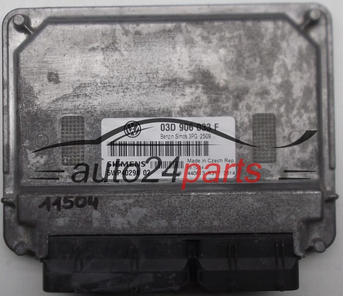 KOMPUTER STEROWNIK SILNIKA VW VOLKSWAGEN POLO 1.2 03D906033F