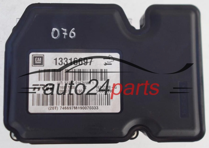 BOMBA HIDRAULICA Y CENTRALITA ABS OPEL INSIGNIA GM 13316697, TRW 16817008 C2, 16312208-G, 16312208G