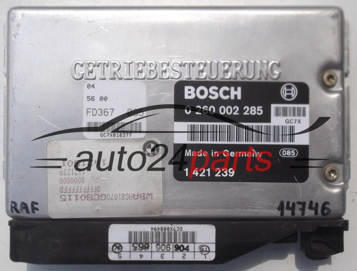 Ecu Caja de cambios automática  BMW BOSCH 0 260 002 285,  1 421 239
