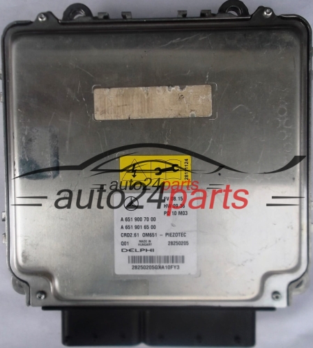 ECU CENTRALITA DE MOTOR MERCEDES W211 DELPHI 28250205 A6519007000, A6519016500