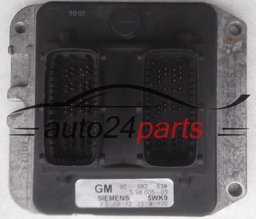 MOTORSTEUERGERÄT ECU STEUERGERÄT OPEL ASTRA ZAFIRA 1.8 X18XE1 SIEMENS 5WK9 4 120, 5WK94120, GM 90 582 539, 90582539 