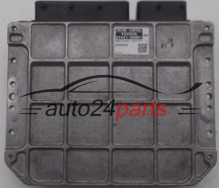 CALCULATEUR MOTEUR TOYOTA YARIS 1.3 DENSO MB275400-1830, MB2754001830, 89661-0DB01, 896610DB01 