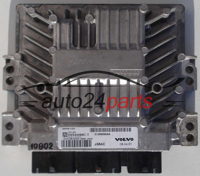 ΜΟΝΑΔΑ ΕΛΕΓΧΟΥ ΚΙΝΗΤΗΡΑ VOLVO SIEMENS 5WS40489C-T, 5WS40489CT, 31269095AA, J38AC 